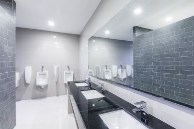 Renovated Bathroom with Custom Storage